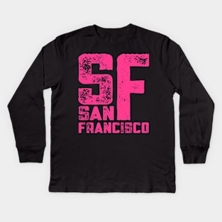 San Francisco Kids Long Sleeve T-Shirt